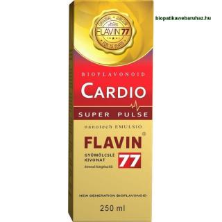 Flavin77 Cardio Super Pulse szirup (250ml) SZÍV ÉS ÉRRENDSZER VÉDŐ
