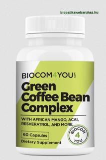 GREEN COFFE BEAN biocom - ZÖLD KÁVÉBAB  - almaecettel és VITAMINOKKAL