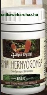 Myco Crystal Kínai hernyógomba kapszula 250db