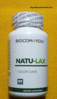 Natu-Lax Biocom - gyógynövényes hashajtó