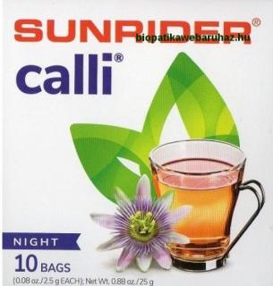 Sunrider Calli Éjszakai – Tea, nyugodt alvás