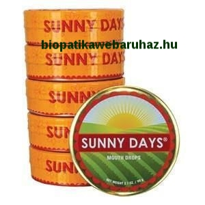 Sunrider Sunny Days – Leheletfrissítő és emésztéssegítő cukormentes cukorka