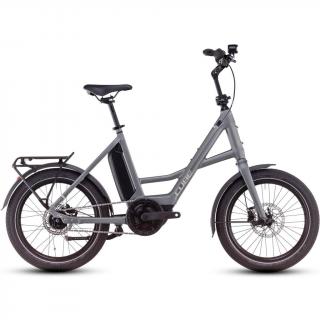 CUBE COMPACT HYBRID COMFORT 500 FLASHGREY´N'SMOKE 2025 ELEKTROMOS COMPACT KERÉKPÁR