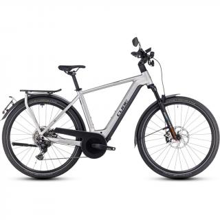 CUBE KATHMANDU HYBRID 45 750 GREY N REFLEX 2024 FÉRFI ELEKTROMOS TREKKING KERÉKPÁR