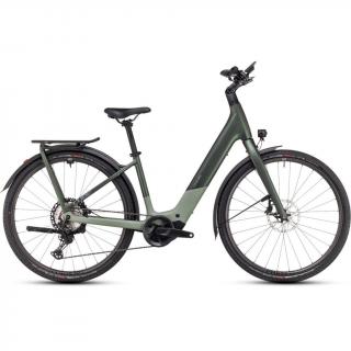 Cube Kathmandu Hybrid C:62 SLT 400X stellar´n´origanogreen - 2025 - trekking elektromos kerékpár - Easy Entry 54 cm