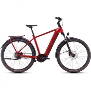 CUBE KATHMANDU HYBRID COMFORT PRO 800 ELECTRICRED´N´RED - 2025 - TREKKING ELEKTROMOS KERÉKPÁR - 50 CM
