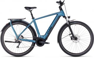 CUBE KATHMANDU HYBRID ONE 625 BLUE N BLACK 2023 FÉRFI ELEKTROMOS TREKKING KERÉKPÁR