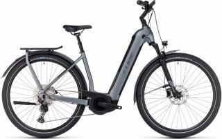 CUBE KATHMANDU HYBRID PRO 750 EASY ENTRY FLASHGREY´N´METAL 2023 UNISEX ELEKTROMOS TREKKING KERÉKPÁR