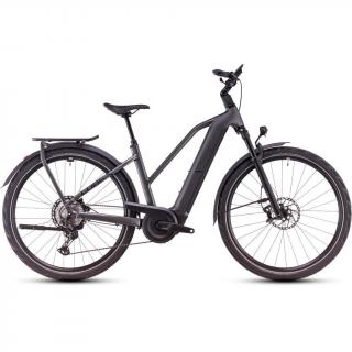 CUBE KATHMANDU HYBRID SLX 800 GRAPHITE´N´BLACK - 2025 - TREKKING ELEKTROMOS KERÉKPÁR - TRAPEZE 46 CM