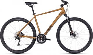 CUBE NATURE PRO GOLD N BLACK 2023 FÉRFI CROSS KERÉKPÁR