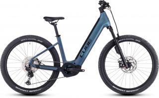 CUBE REACTION HYBRID ABS 750 EASY ENTRY SMARAGDGREY´N´BLUE 2023 Unisex Elektromos MTB Kerékpár