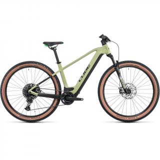 CUBE REACTION HYBRID EXC 625 29 GREEN´N´FLASHGREEN Férfi Elektromos MTB Kerékpár 2022