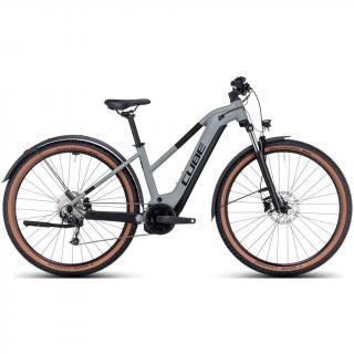 CUBE REACTION HYBRID PERFORMANCE 625 ALLROAD 29 TRAPÉZ SWAMPGREY'N'BLACK 2024 NŐI ELEKTROMOS MTB KERÉKPÁR