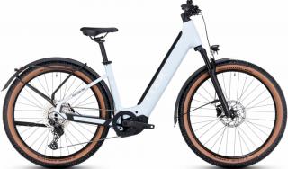Cube Reaction Hybrid Pro 750 27.5 Allroad EASY ENTRY flashwhite´n´black Unisex Elektromos MTB Kerékpár 2023