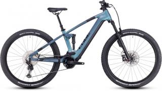 CUBE STEREO HYBRID 120 ABS 750 27,5 SMARAGDGREY´N´BLUE 2023 Férfi Elektromos Összteleszkópos MTB Kerékpár