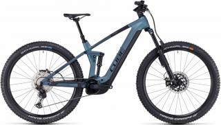 CUBE STEREO HYBRID 140 HPC ABS 750 27,5" smaragdgrey´n´blue 2023 Férfi Elektromos Összteleszkópos MTB Kerékpár