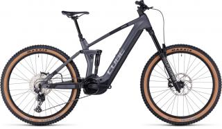 Cube Stereo Hybrid 160 HPC Race 750 27.5 grey´n´metal Férfi Elektromos Összteleszkópos Enduro MTB Kerékpár 2023