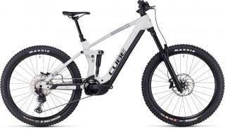 Cube Stereo Hybrid 160 HPC SLX 750 27.5 grey´n´grey Férfi Elektromos Összteleszkópos Enduro MTB Kerékpár 2023