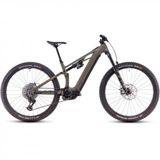 CUBE STEREO HYBRID ONE44 HPC 800 TM DUSTYOLIVE´N´GOLD - 2025 - ÖSSZTELESZKÓPOS MTB ELEKTROMOS KERÉKPÁR - M - 29"