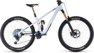 CUBE STEREO ONE77 C:68X SLT 29 FLASHWHITE´N´GREY 2023 FÉRFI ÖSSZTELESZKÓPOS ENDURO MTB KERÉKPÁR