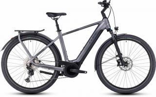 CUBE TOURING HYBRID EXC 625 GREY´N´METAL 2023 FÉRFI ELEKTROMOS TREKKING KERÉKPÁR