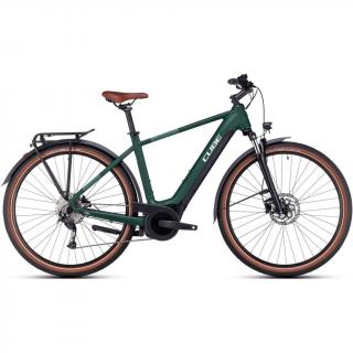 CUBE TOURING HYBRID ONE 500 DARKGREEN´N´GREEN 2024 FÉRFI ELEKTROMOS TREKKING KERÉKPÁR