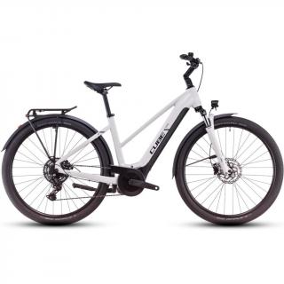 CUBE TOURING HYBRID ONE 625 COTTON´N´GREY - 2025 - TREKKING ELEKTROMOS KERÉKPÁR - TRAPEZE 50 CM