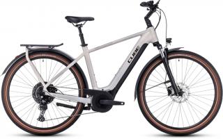 CUBE TOURING HYBRID PRO 500 PEARLYSILVER´N´BLACK 2023 FÉRFI ELEKTROMOS TREKKING KERÉKPÁR