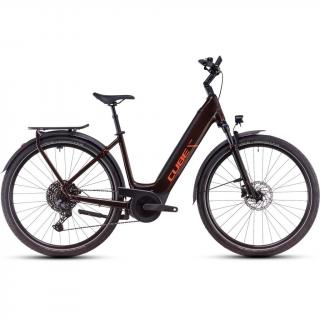 Cube Touring Hybrid Pro 625 cinnamon´n´orange - 2025 - trekking elektromos kerékpár - Easy Entry 46 cm