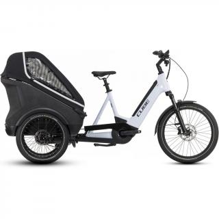 CUBE TRIKE FAMILY HYBRID 1500 FLASHWHITE´N´BLACK 2024 Elektromos Trike Kerékpár