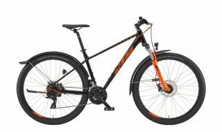 KTM  CHICAGO STREET 29 FLAMING BLACK (ORANGE) 2022 FÉRFI MTB KERÉKPÁR