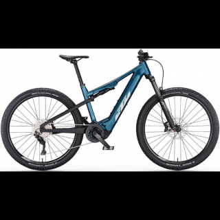 KTM MACINA CHACANA 591 VITAL VLUE MATT (SILVER+BLACK) FÉRFI ELEKTROMOS ÖSSZTELESZKÓPOS MTB KERÉKPÁR