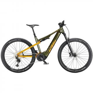 KTM MACINA CHACANA 792 FROZEN MOSS (MANGO) FÉRFI ELEKTROMOS ÖSSZTELESZKÓPOS MTB KERÉKPÁR 2022