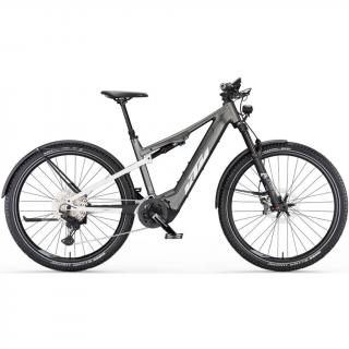 KTM MACINA CHACANA LFC MACHINE GREY MATT (WHITE) 2023 FÉRFI ELEKTROMOS ÖSSZTELESZKÓPOS MTB KERÉKPÁR