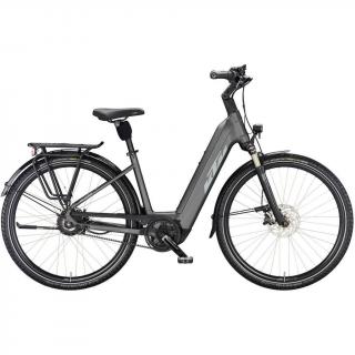 KTM MACINA CITY 710 BELT MACHINE GREY(GREY+ORANGE) EASY ENTRY 2023 UNISEX ELEKTROMOS CITY KERÉKPÁR