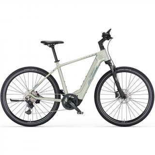 KTM MACINA CROSS 720 DEW SILVER (GREY+BLUE) FÉRFI ELEKTROMOS CROSS TREKKING KERÉKPÁR 2023