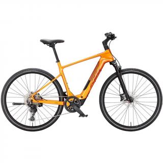 KTM MACINA CROSS SX ELITE FRESH ORANGE (DARK ORANGE) 2025 Férfi Elektromos Cross Trekking Kerékpár