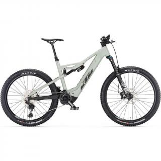 KTM MACINA KAPOHO 7972 DEW SILVER MATT(BLACK) 2023 FÉRFI ELEKTROMOS ÖSSZTELESZKÓPOS MTB KERÉKPÁR