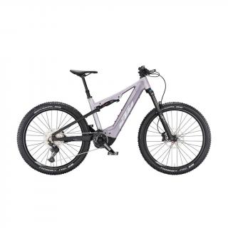 KTM MACINA LYCAN 772 GLORIOUS LAVENDER MATT (BLACK+WHITE+CORAL) 2023 NŐI ELEKTROMOS ÖSSZTELESZKÓPOS MTB KERÉKPÁR