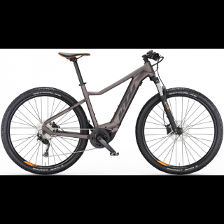 KTM MACINA RACE 572 ELDERBERRY MATT (BLACK+ORANGE) 2023 FÉRFI ELEKTROMOS KERÉKPÁR