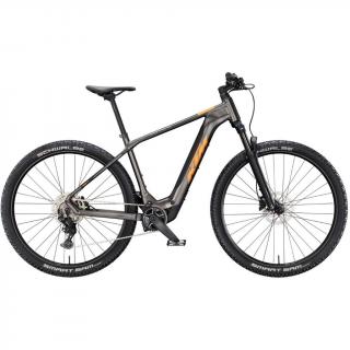 KTM MACINA RACE SX 20 MACINA GREY MATT (FRESH ORANGE) 2025 FÉRFI ELEKTROMOS MTB KERÉKPÁR