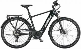 KTM MACINA SPORT 630 METALLIC BLACK(SILVER+BLUE) 2022 FÉRFI ELEKTROMOS TREKKING KERÉKPÁR