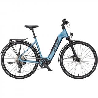 KTM MACINA SPORT SX 20 EASY ENTRY steel blue matt (black) 2025 Unisex Elektromos Trekking Kerékpár