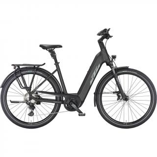 KTM MACINA STYLE 730 BLACK MATT(GREY+ORANGE) EASY ENTRY 2023 UNISEX ELEKTROMOS TREKKING KERÉKPÁR