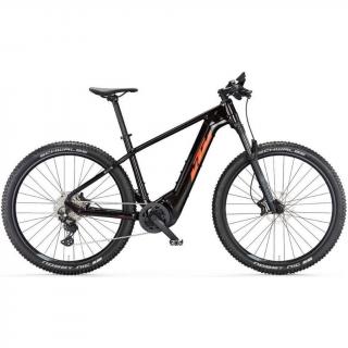 KTM MACINA TEAM 772 FLAMING BLACK (ORANGE) 2023 FÉRFI ELEKTROMOS MTB KERÉKPÁR