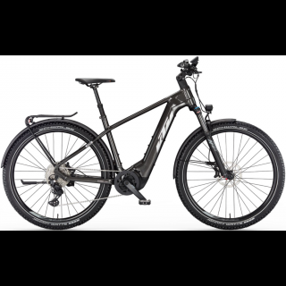 KTM MACINA TEAM LFC MACHINE GREY (SILVER+BLUE) 2023 FÉRFI ELEKTROMOS MTB KERÉKPÁR