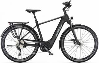 KTM MACINA TOUR CX610 BLACK MATT(GREY+YELLOW) 2023 FÉRFI ELEKTROMOS TREKKING KERÉKPÁR