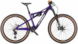 KTM PROWLER MASTER chrome purple(white+or+auqua) 2023 Férfi Összteleszkópos MTB Kerékpár