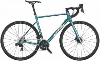 KTM REVELATOR ALTO ELITE AXS carbon (green purple-flip+silver) 2022 Férfi Országúti Kerékpár