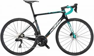 KTM REVELATOR ALTO ELITE Di2 transp. green (white+mint+blk) 2023 Férfi Országúti Kerékpár